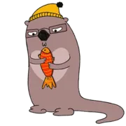 Стикер Грюня