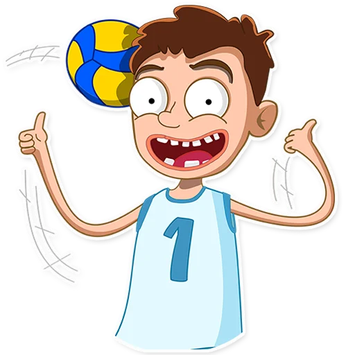 Стикер George Volleyball