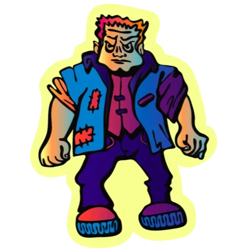 Стикер Halloween Emoji