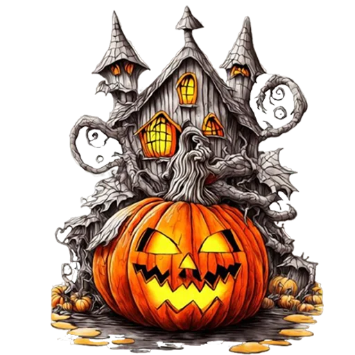 Стикер Halloween