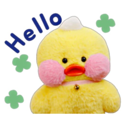 Стикер Happy Fanfanduck + fanfanchuu (FULL) [ENG]