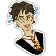 Стикер Harry Potter & his friends