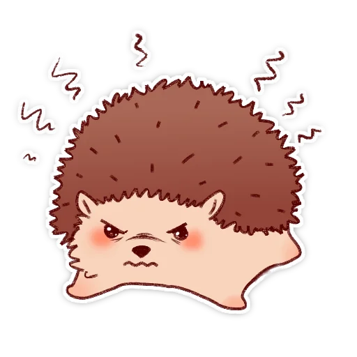 Стикер Їжачки