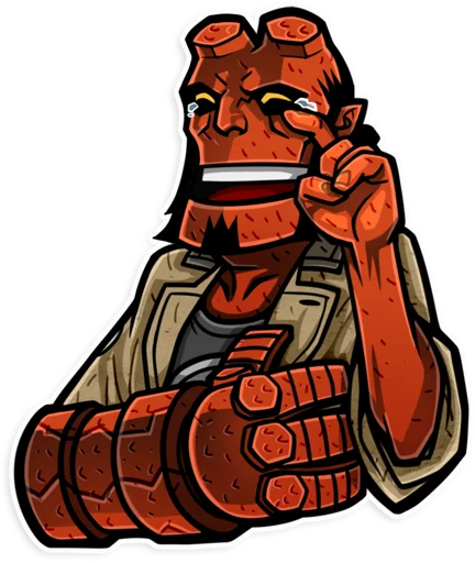 Стикер Hellboy