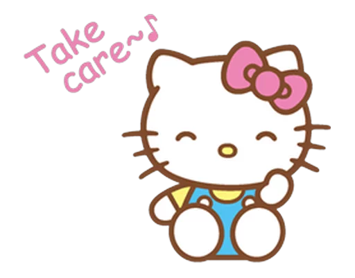 Стикер Hello Kitty