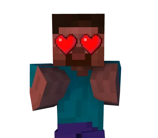 Стикер Herobrine