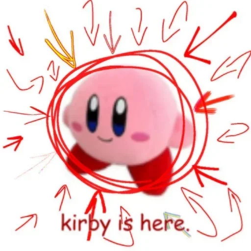 Стикер Kirby