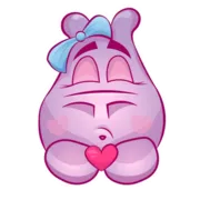 Стикер Бегемот Сяма