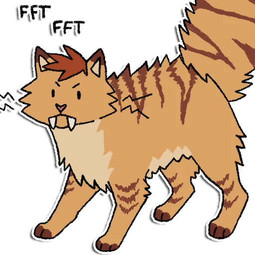 Стикер HissSticks