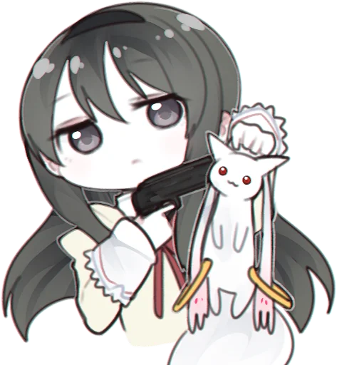 Стикер Homura Akemi