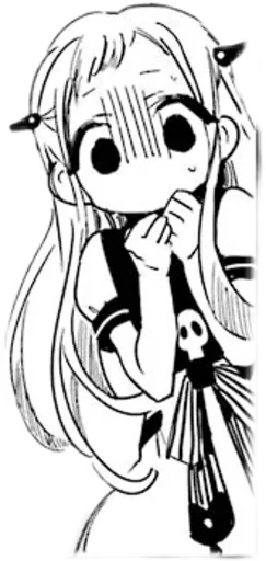 Стикер Туалетная Ханака