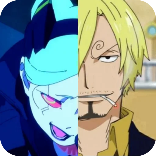 Стикер Rebecca or Sanji