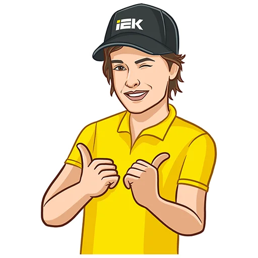Стикер IEK 2025