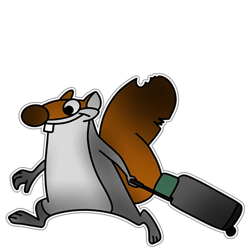 Стикер Squirrels