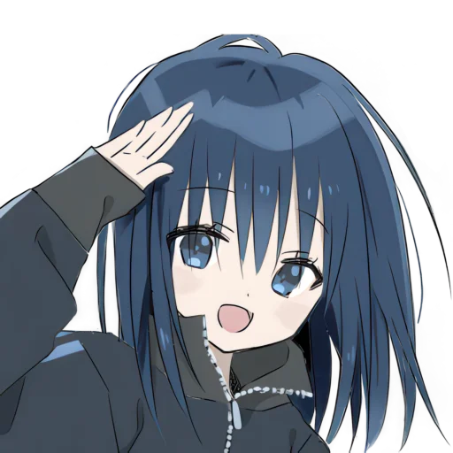 Стикер Индиго тян