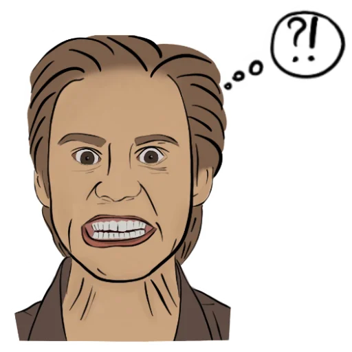 Стикер Emotional James Carrey