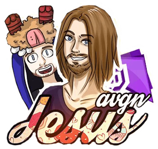 Стикер JesusAVGN