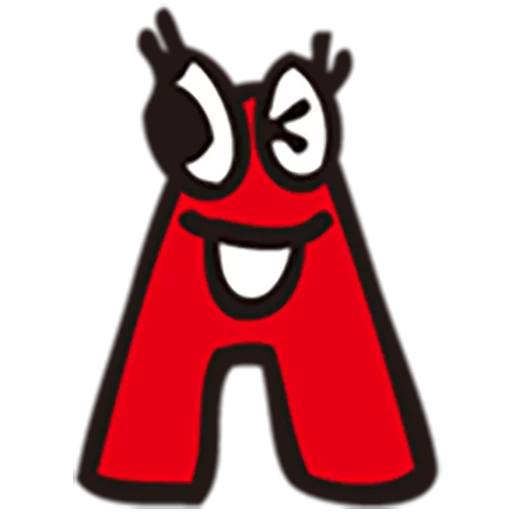 Стикер Jolly alphabets [SeRaMo.iR]