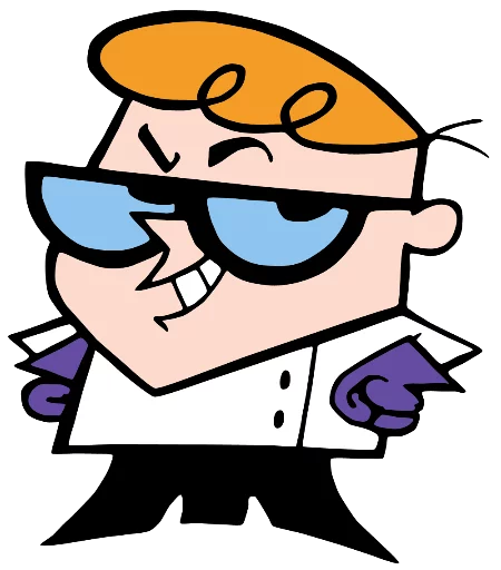 Стикер Dexter's Laboratory