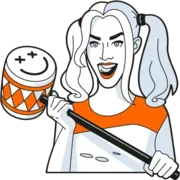 Стикер Just Cinema Heroes