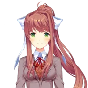 Стикер 📚 : : just Monika .//