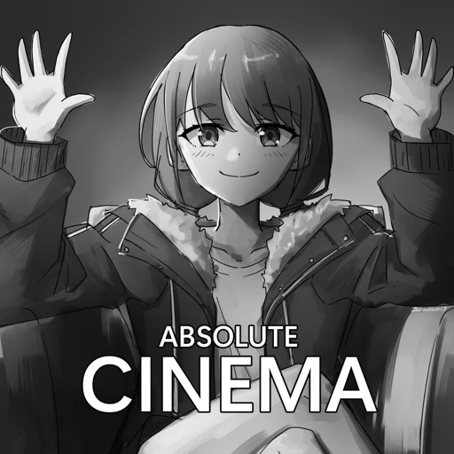 Стикер Absolute cinema