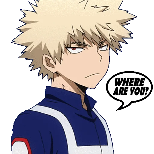 Стикер KATSUKI BAKUGO
