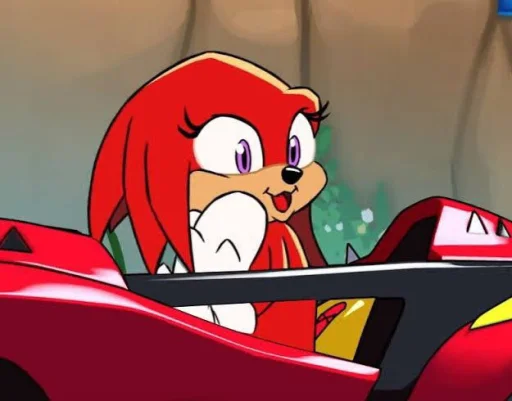 Стикер KNUCKLES THE ECHIDNA