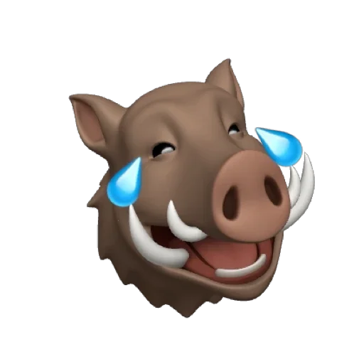 Стикер Кабан IOS