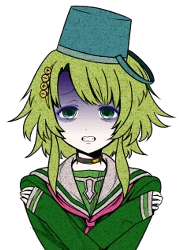 Стикер bucket girl