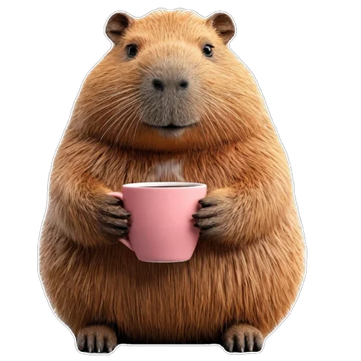 Стикер Капибара