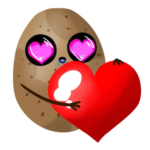 Стикер Funny Potato