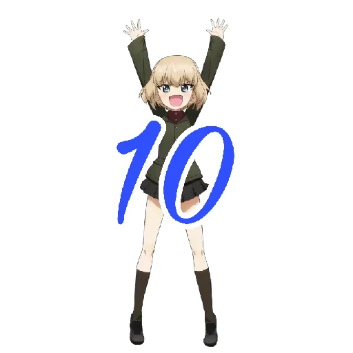 Стикер Katyusha Girls und Panzer
