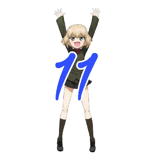 Стикер Katyusha Girls und Panzer