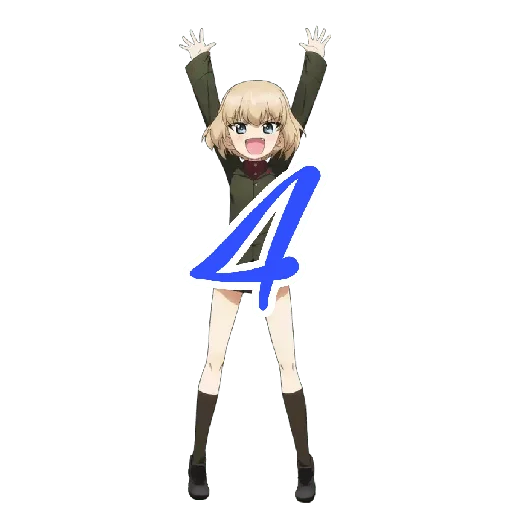 Стикер Katyusha ("Girls und Panzer") part 4