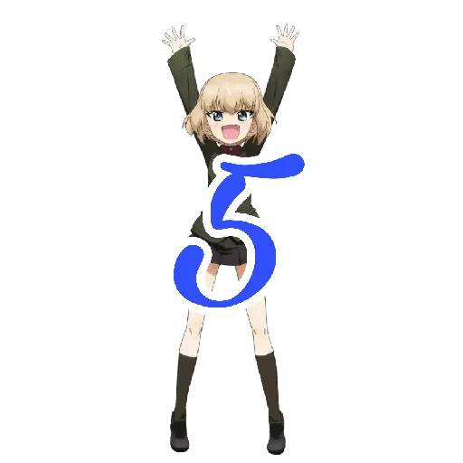 Стикер Katyusha ("Girls und Panzer") part 5