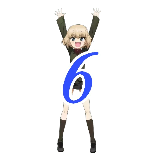 Стикер Katyusha ("Girls und Panzer") part 6