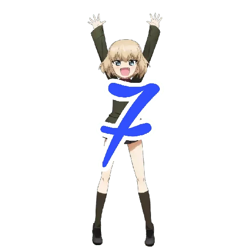Стикер Katyusha ("Girls und Panzer") part 7