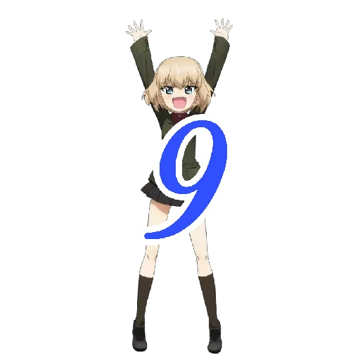 Стикер Katyusha Girls und Panzer