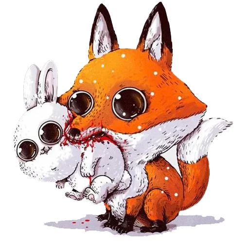 Стикер Kawaii Death