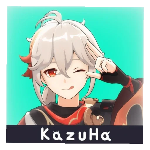 Стикер Kazuha