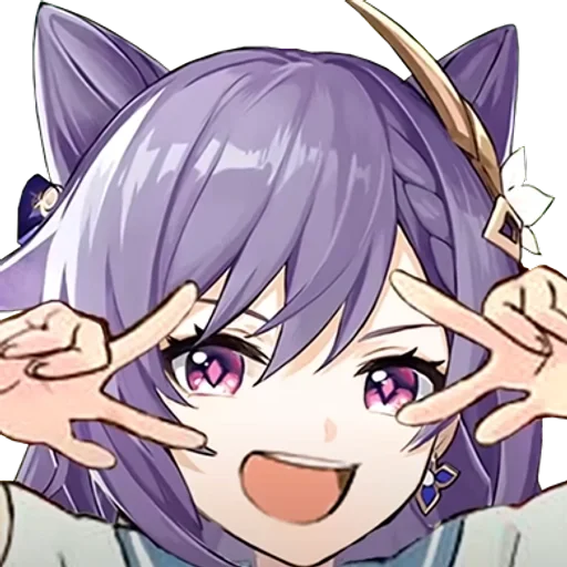 Стикер Keqing Waifu