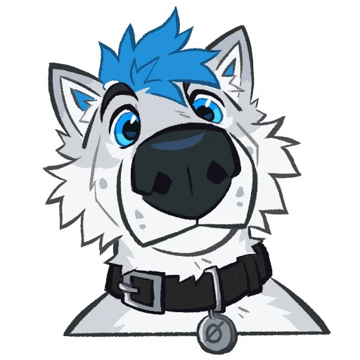 Стикер Kiro Husky