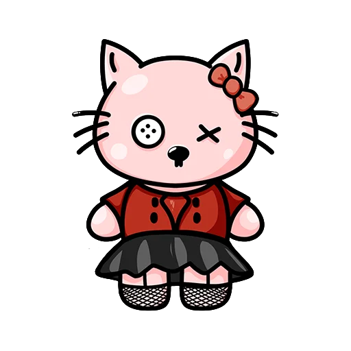 Стикер Kitty SMOD