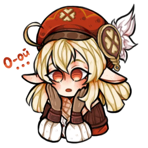 Стикер KleeBestGirl_by_roritozokaru