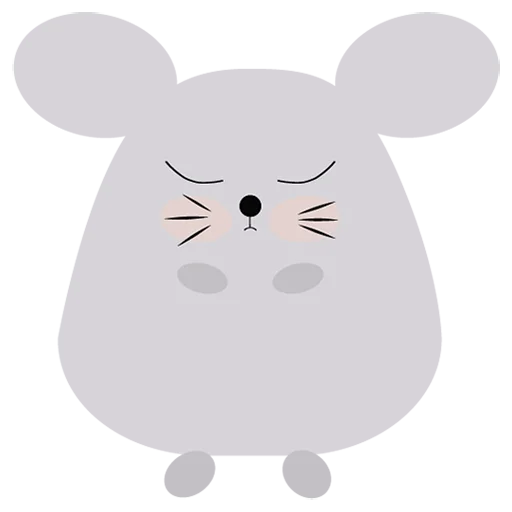 Стикер Cute mouse