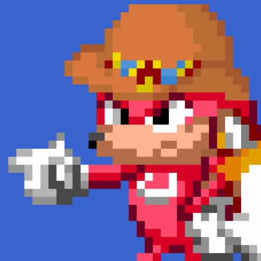 Стикер Knuckles the echidna