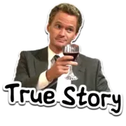 Стикер Барни