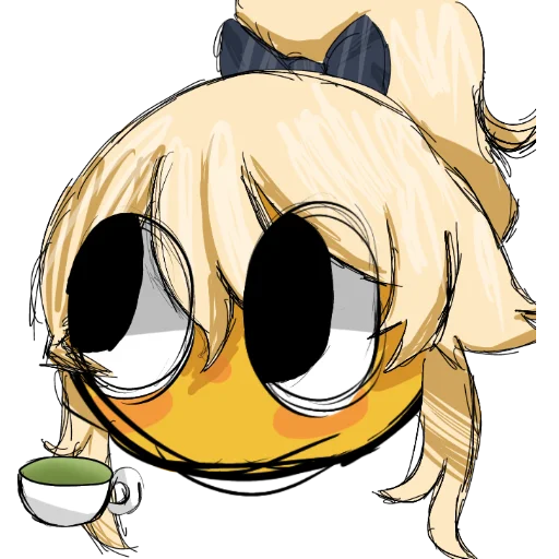 Стикер Колобки из Genshin Impact