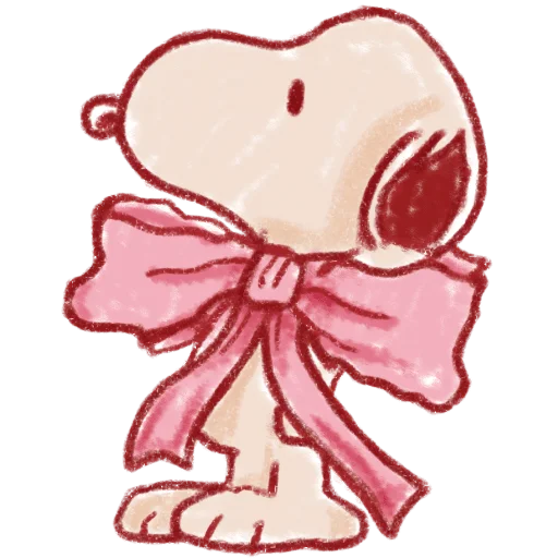 Стикер Snoopy Valentines Day